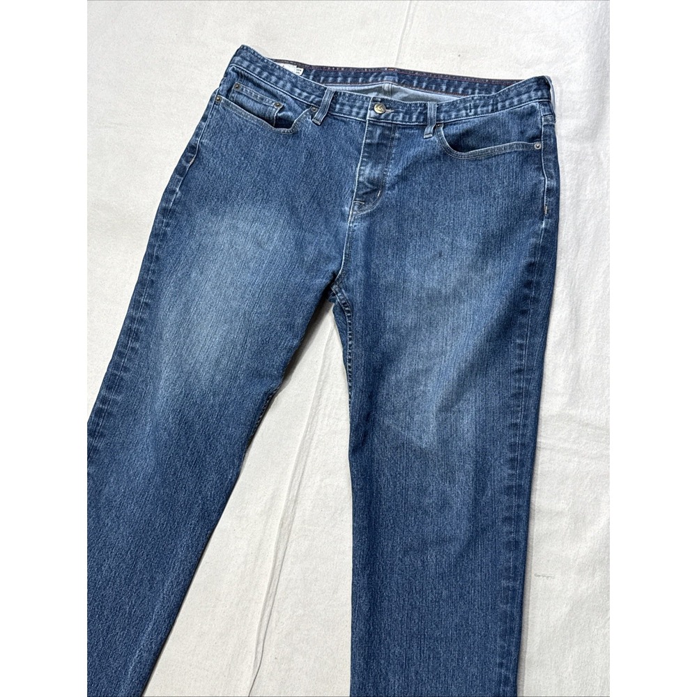 American Giant Denim Jeans 218 Straight Maritime Mens 38x30 Classic Fit Stretch